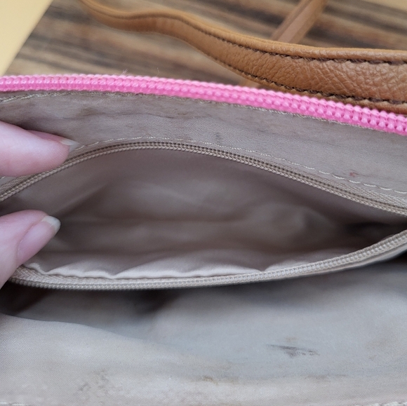 Nine West Pink, Green & Yellow Floral Crossbody Bag with Adjustable Strap - Picture 8 of 8